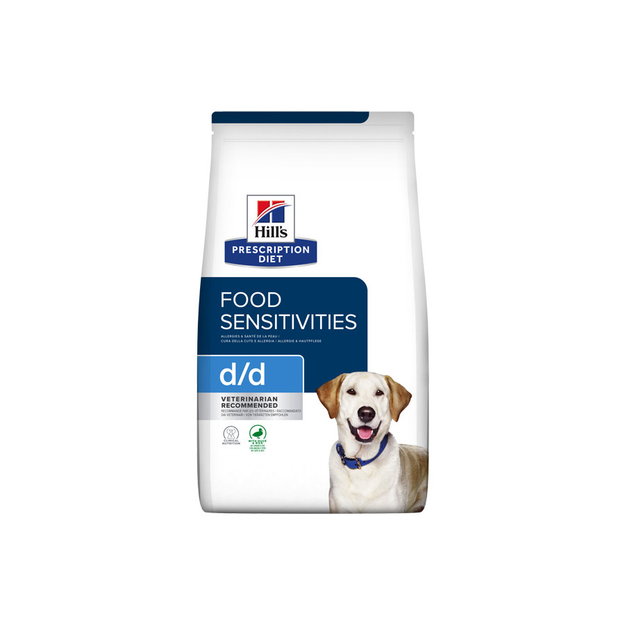 Hill's - diet d/d cane anatra e riso 1,5 kg - 