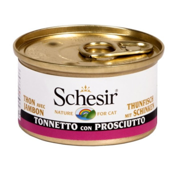 Schesir Cat Tuna with Ham...