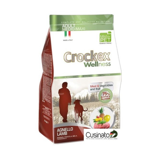 CROCKEX Wellness agnello 12 kg