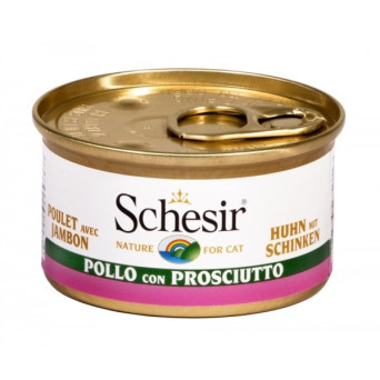 Schesir Gatto Chicken Fillets with Ham in Jelly 85 gr.