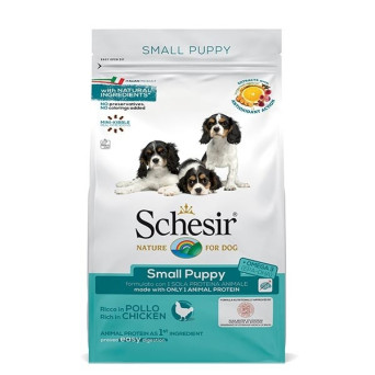 Schesir Cane Dry Line Mini Welpe mit Huhn 800 gr.