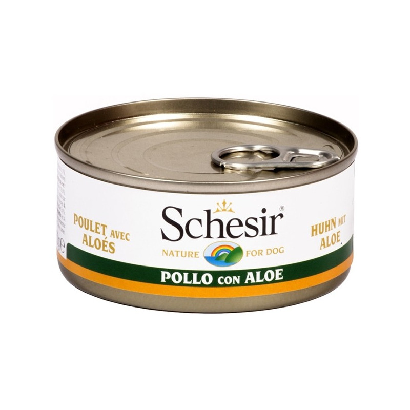 SCHESIR Filetti di Pollo con Aloe in Gelatina 150 gr. - 