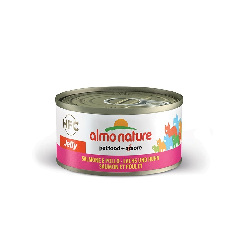 Almo Nature Gatto HFC Jelly Salmone e Pollo gr.70 - 