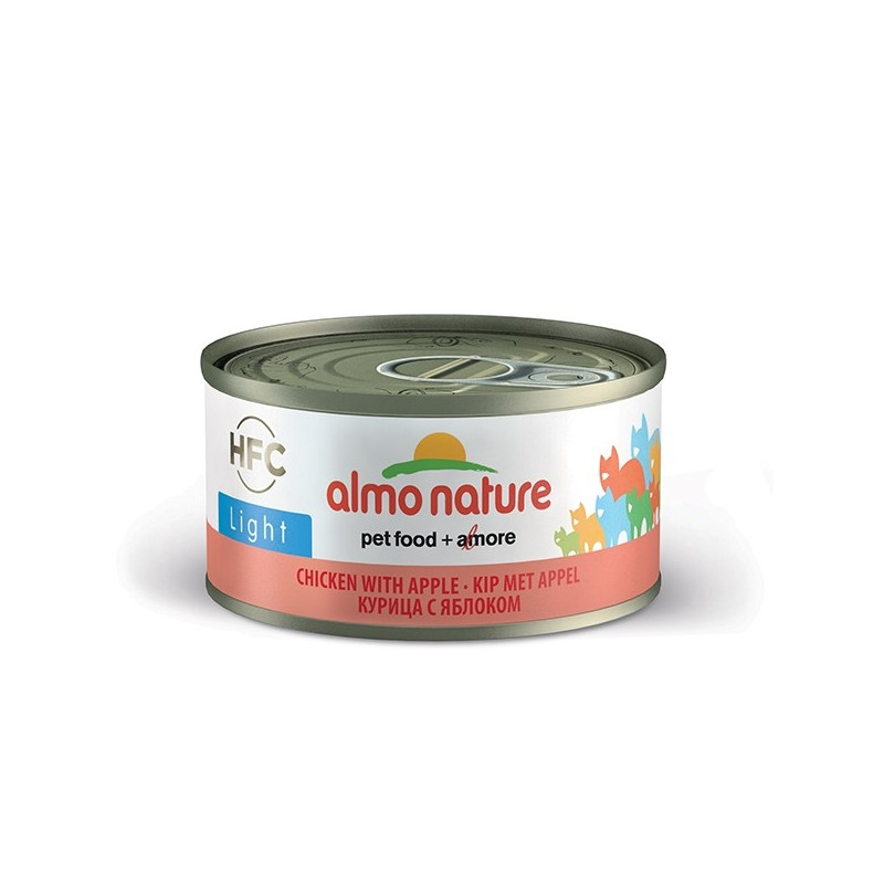 Almo Nature Gatto HFC Natural Light Pollo con Mela gr.70 - 