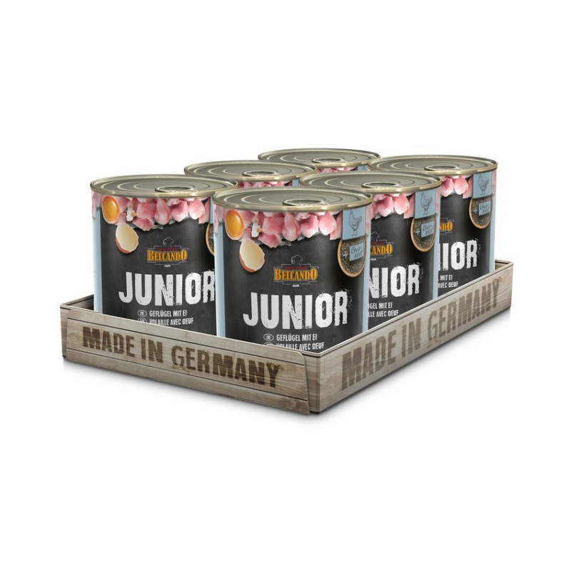 Belcando Junior Geflügel mit Eiern 800 gr. - 