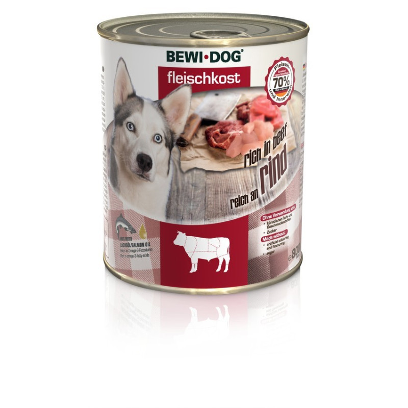 Bewi Dog ricco di manzo 800 gr. - 