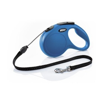 Flexi - New Classic Blue Leash with Rope Size s