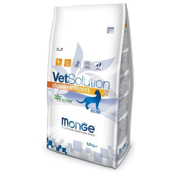 MONGE VETSOLUTION CAT URINARY STRUVITE KG 1,5