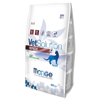 MONGE VETSOLUTION GATTO HEPATIC  400 gr. - 