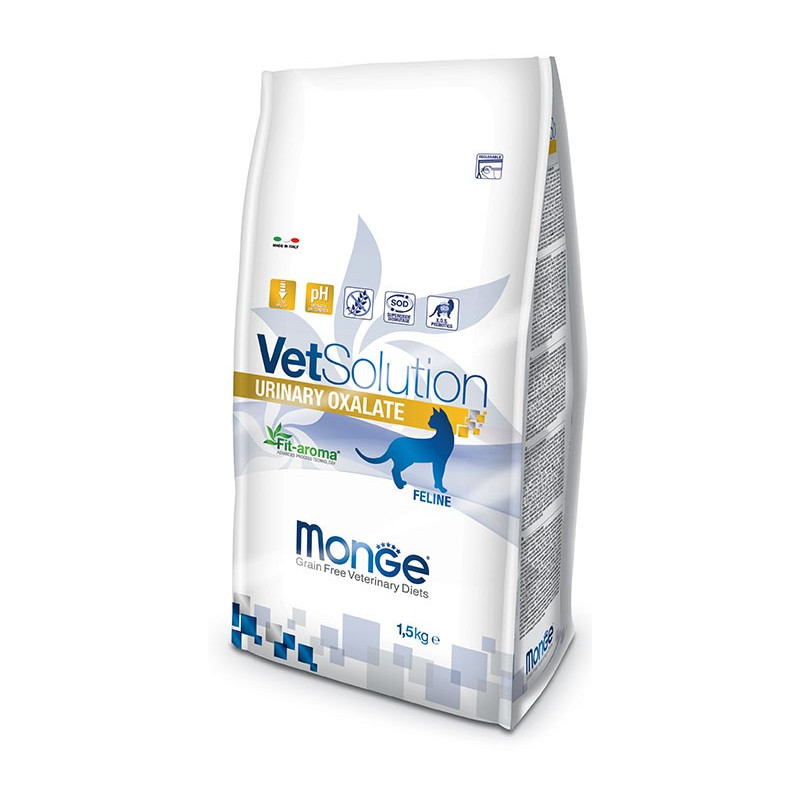 MONGE VETSOLUTION GATTO URINARY OXALATE  KG 1,5 - 