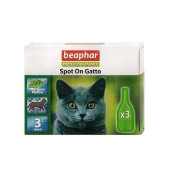 BEAPHAR Protezione Naturale Spot On 3 pipette. - 