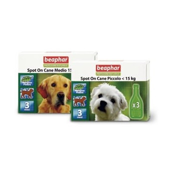 BEAPHAR Protezione Naturale Spot On Cane Piccolo 3 pipette 1 ml. - 