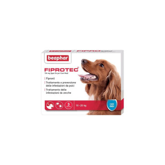 FIPROTEC SPOT-ON DOG MEDIA 3 Pipetten. KG. 10-20