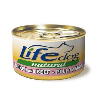 LIFE PET CARE Life Dog Naturale con Pollo e Manzo 90 gr. - 