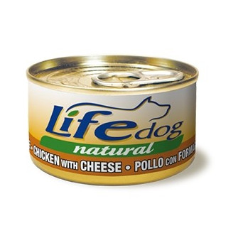 LIFE PET CARE Life Dog Naturale Pollo e Formaggio 90 gr. - 