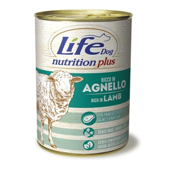 LIFE PET CARE Life Dog Nutrition Plus Lamm 400 gr.