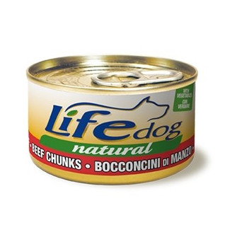 LIFE PET CARE Life Dog Naturale Bocconcini di Manzo 90 gr. - 