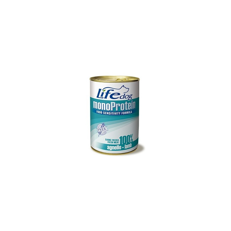 LIFE PER CARE Life Dog Monoprotein Agnello da 400 gr. - 