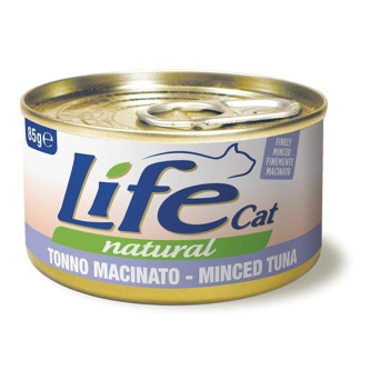 LIFE GATTO NATURAL TONNO MACINATO 85 gr. - 