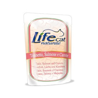 LIFE GATTO TONNO SALMONE CAROTA 70 gr. - 