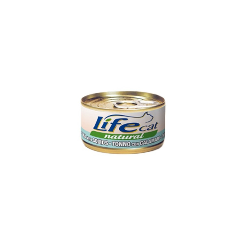 LIFE GATTO TONNO RISO CALAMARI 170 gr. - 