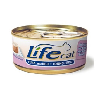 LIFE GATTO TONNO RISO SALMONE 170 gr. - 