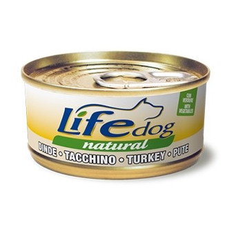 LIFE PET CARE Life Dog Naturale Tacchino e Verdure 170 gr. - 