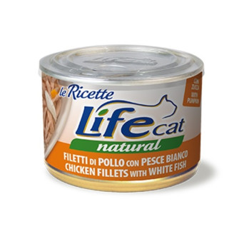 LIFE RICETTE GATTO POLLO PESCE BIANCO 150 gr. - 