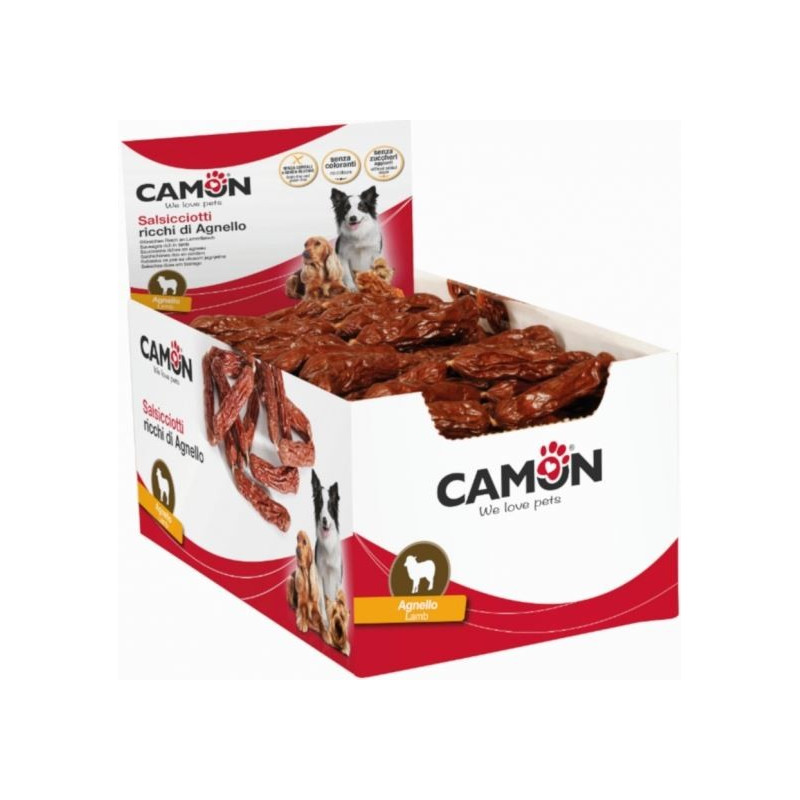 CAMON Cane Box Salsicciotti all'Agnello 200 Pz. - 