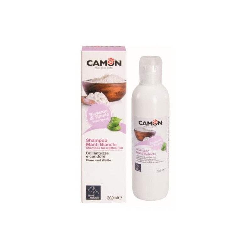 CAMON Cane Gatto Shampoo Manti Bianchi 200 ml. - 