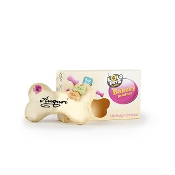 LOLO PETS Bone-Shaped Cake Vanilla Flavor 250 Gr.