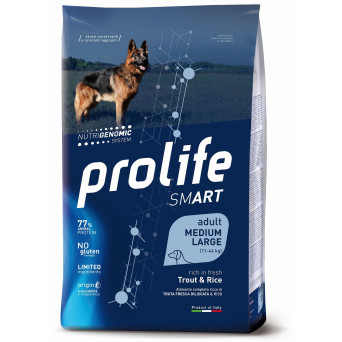 PROLIFE Smart Adult Trota& Riso - Medium/Large 2,5kg