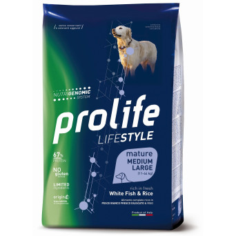 Prolife Cane Life Style Mature White Fish & Rice - Medium / Large 2,5kg