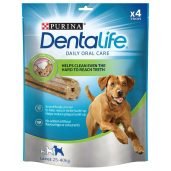 PURINA DENTALIFE GROSSER HUND 142 gr. (4 Stäbchen)