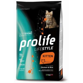 Prolife Cat Life Style Kitten Chicken Rice 1,5 kg