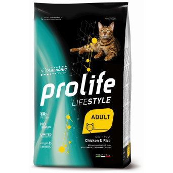 Prolife Gatto Life Style Adult Pollo Riso 1,5 kg