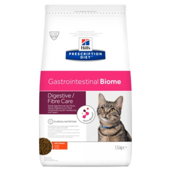 Hill's - Prescription Diet Gatto Gastrointestinal Biome con Pollo 1.5 Kg. - 