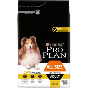 PURINA CANE LIGHT STERILISED OPTIWEIGHT 14KG - 