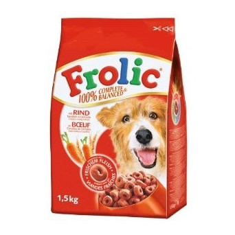 FROLIC Crocchette ad anello Manzo e Carote per taglia Medium-Large 1,5 kg. - 