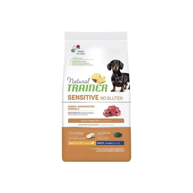 Trainer Natural Sensitive Adult Small Agnello 800 gr. - 