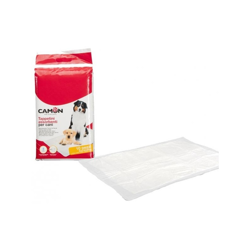 CAMON Tappetino Assorbente per Cani 60x60 cm. 10 Pz. - 