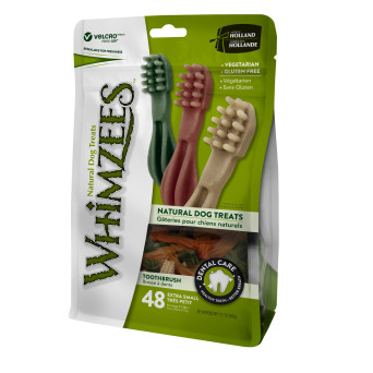 Whimzees natural toothbrush...