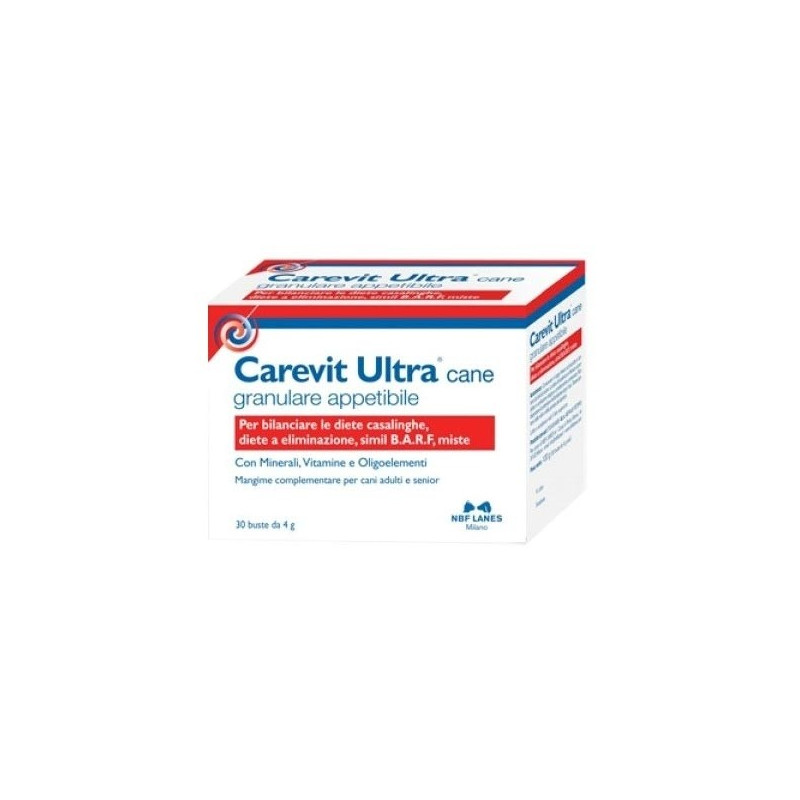 Nbf Lanes Carevit Ultra Cane Granulare 30 Buste da 4gr - 