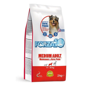 FORZA10 Cane Adult Medium Cervo e Patate 2 kg - 