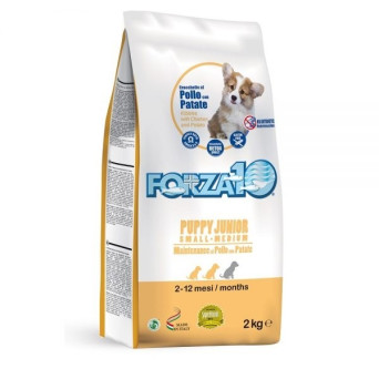 FORZA10 Cane Puppy Junior Pollo e Patate 2 kg - 