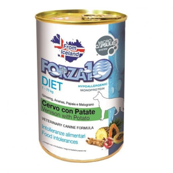 Forza10 Cane Patè Diet Cervo e Patate 400 g - 