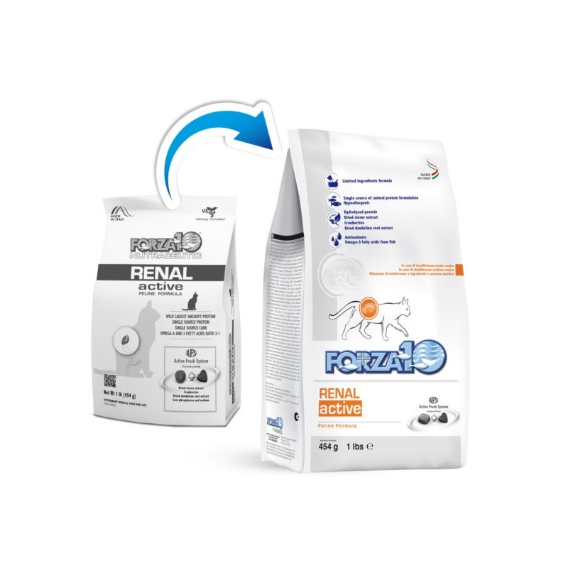 Forza10 Gatto Renal Active 454g - 