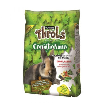 Raggio di Sole Mangimi - Throls Coniglio Nano 15 Kg. - 