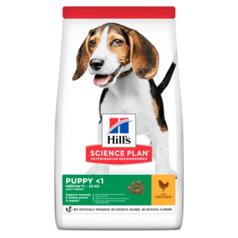 Hill's puppy medium dog chicken 12 kg