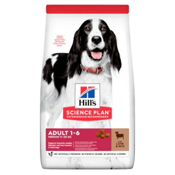 HILL'S adult lamb rice medium dog 12 kg